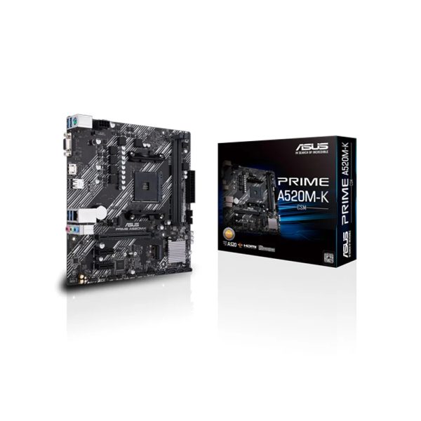 Asus Prime A520M-K/CSM AMD microATX Motherboard